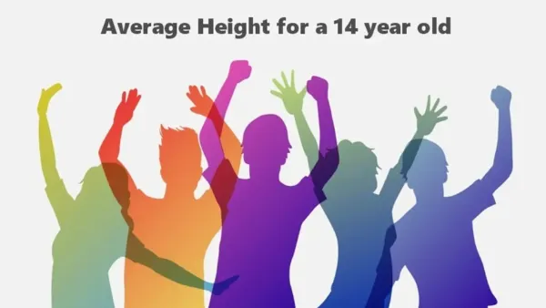 The average height for a 14 year old